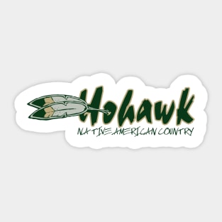 Mohawk Native American Country Sticker